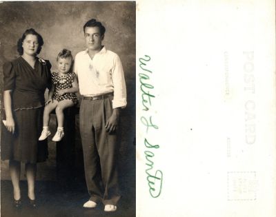 Walter L. Santu & Family

This has been Donated by Diane Senalik

This Real Photo Postcard (RPPC) States: " Walter L. Santu"
