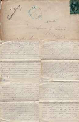 Iona E. Davis

This letter was sent to Iona Davis while Attending Buchtel College. The Letter was addressed to Iona Davis, Perry, Lake County, Ohio. The Letter is Dated 12 March 1876.

NOTE: Perry, Ohio is 10 minutes from Akron.
