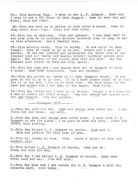 Alfred Constable Diary

This is being shared by Tammy Jorgensen.

Alfred Constable Diary

Page 6
