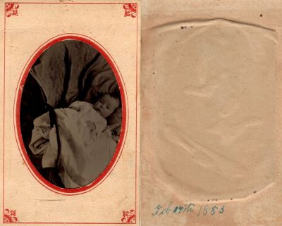 Click to view full size image
==============
Unidentified
This was Donated by Cheryl Webber.
Unidentified Tintype Photo in the Daniel Benjamin Troutman Album That is Dated 19 February 1883.
Unidentified
This was Donated by Cheryl Webber.
Unidentified Tintype Photo in the Daniel Benjamin Troutman Album That is Dated 19 February 1883.