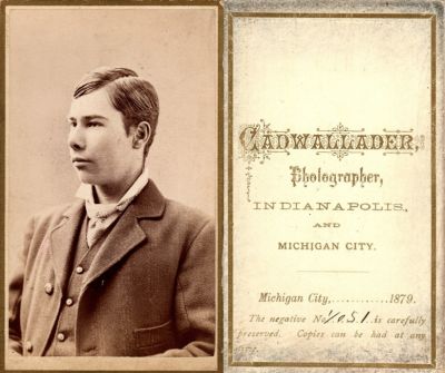 Unidentified

This was Donated by Cheryl Webber.

Unidentified CdV Photograph in the Daniel Benjamin Troutman Album.

The Photographers name is "Cadwallader", Michigan City & Indianapolis, Indiana.

CdV Photograph taken in 1879.

