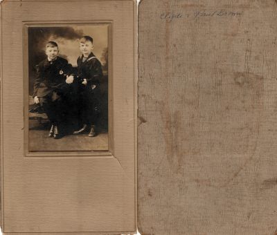 Clyde & Paul Brown

This Photo States: "Clyde & Paul Brown"
