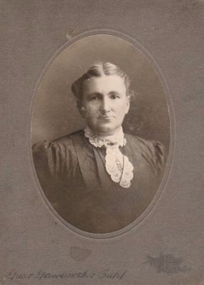 Anna Agnes Herm Grean Brehl

THIS HAS BEEN RETURNED TO FAMILY

This photo mounted on board states: "Great Grandmother Brehl"

Research shows this is Anna Agnes Herm Grean Brehl.
