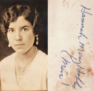 Hannah May Hobbs Muir

This Photo States: "Hannah May Hobbs (Muir)"
