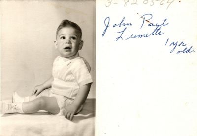 Click to view full size image
==============
John Paul Lumetta
This Photo States: "John Paul Lumetta, 1 year old"
John Paul Lumetta
This Photo States: "John Paul Lumetta, 1 year old"