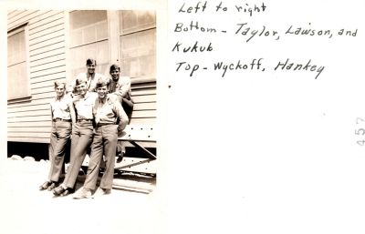 Taylor, Lawson, Kukuk, Wyckoff & Hankey

This was Donated by Cheryl Webber/The Terry Girls Genealogy.

This Photo States: "Left to Right. Bottom: Taylor, Lawson & Kukuk

Top: Wyckoff & Hankey"
