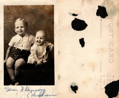 The Sam Flannery Children

This Real Photo Postcard (RPPC) States: "Sam Flannery Children"
