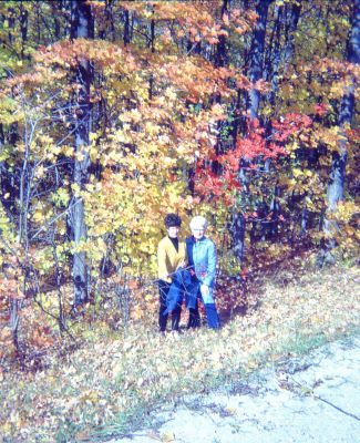 Florence Colvin Noel

This 35MM Slide States: "Fall Trip, 1972."

Florence Colvin Noel is on the left.

