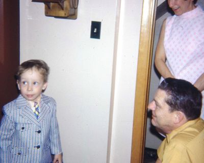 Brian Noel, Flo & Gil

This 35MM Slide States: "Easter, 1972."

This is believed to be Brian Noel and Grandparents Flo and Gil
