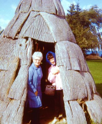 Florence Colvin Noel (Right)

This 35MM Slide States: "Fall Trip, 1972."

It is believed Florence Colvin Noel is on the right

