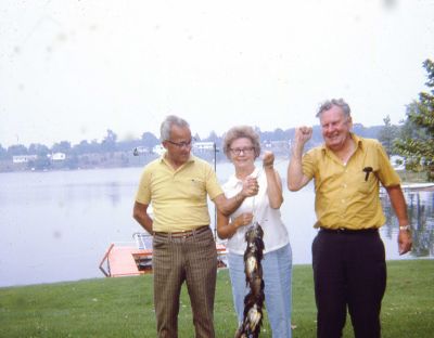 Loreen, Clete & Jack

This 35MM Slide States: "Loreen, Clete & Jack, 1971".
